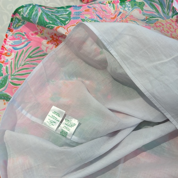 Lilly Pulitzer Nalani Short Sleeve Cotton Dress. - Picture 12 of 15